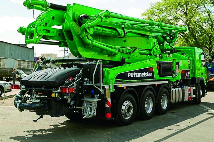 Автобетононасосы PUTZMEISTER
